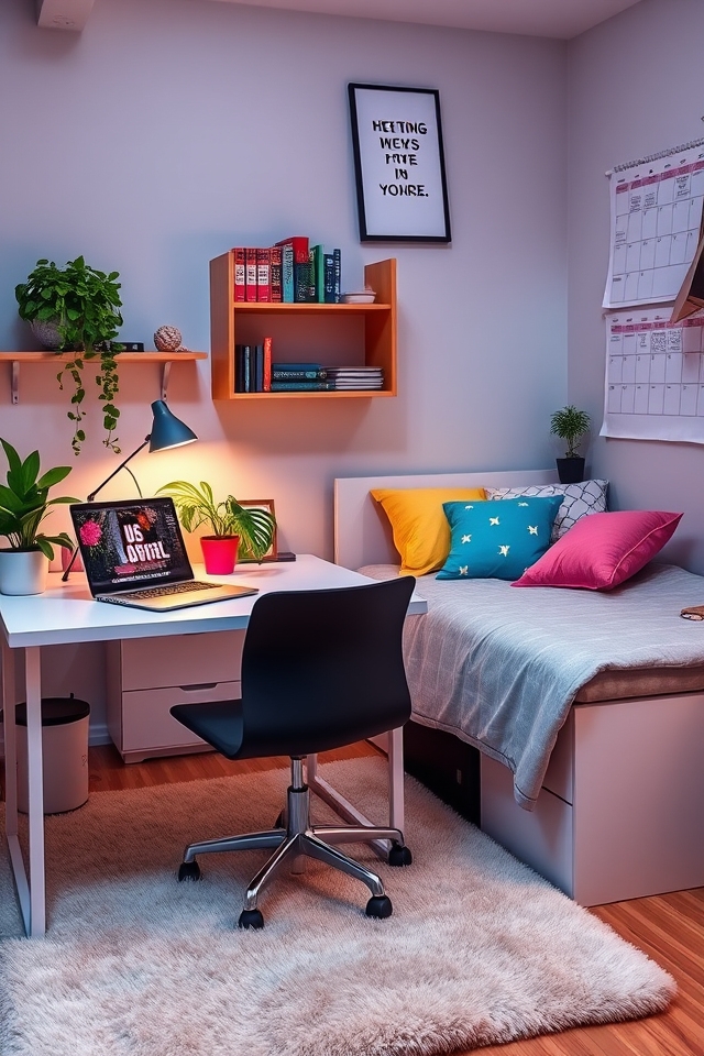 flexible study space setup