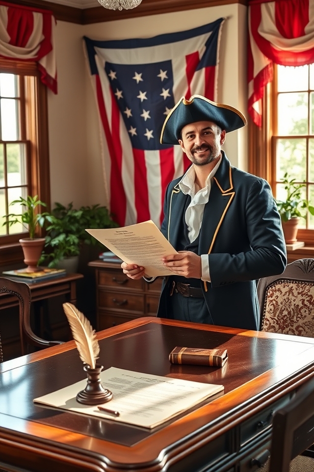founding fathers costume celebration