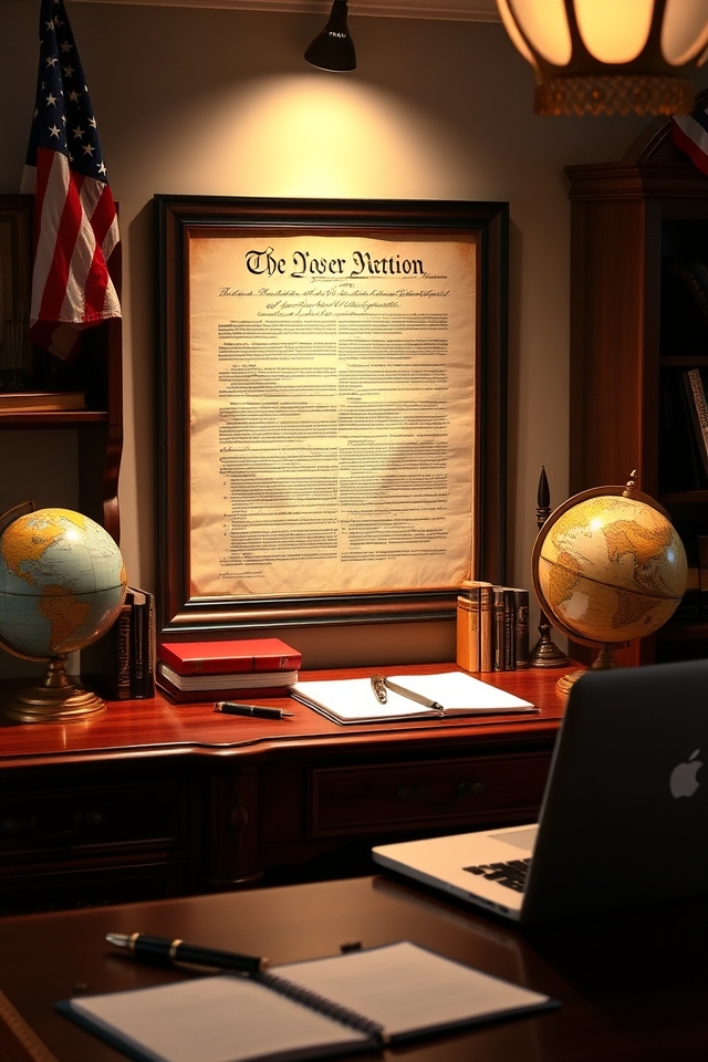 framed constitution for inspiration