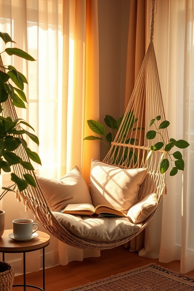 hammock reading nook bliss
