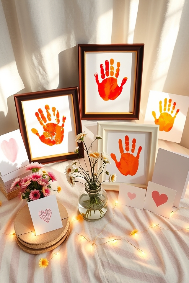 handprint art keepsake craft