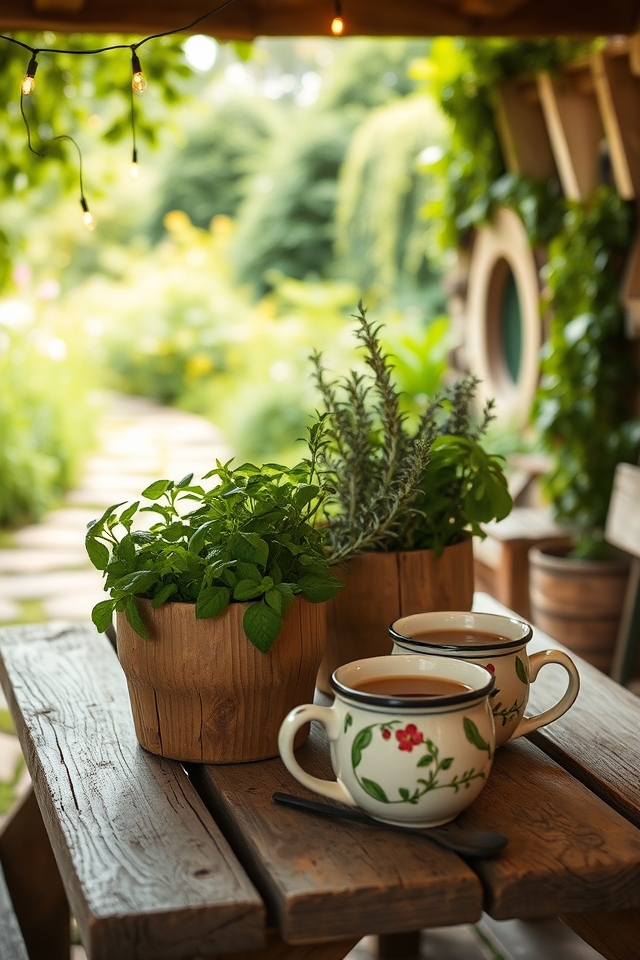 herb garden for cooking