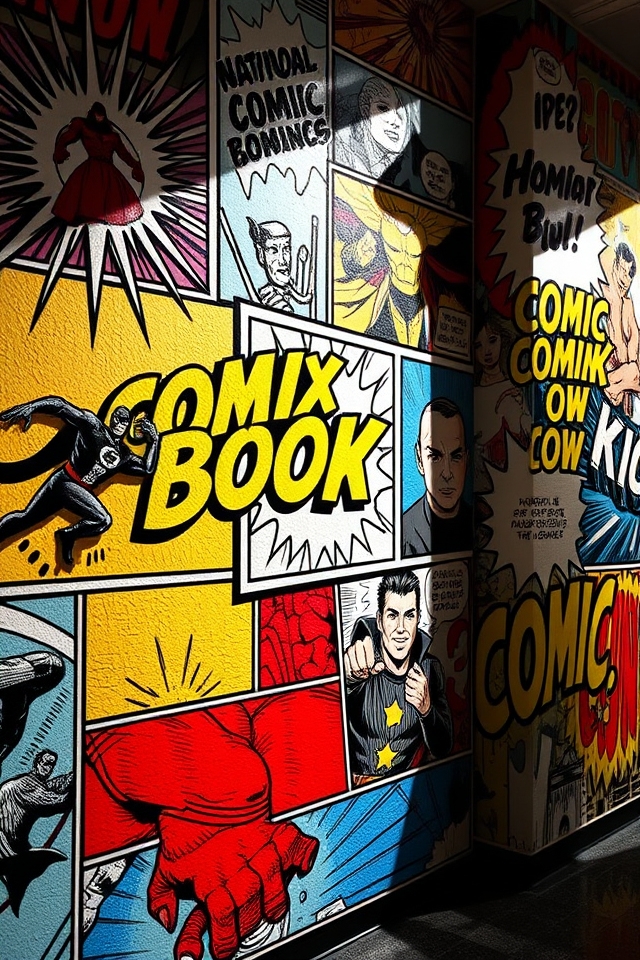 interactive comic experience zone