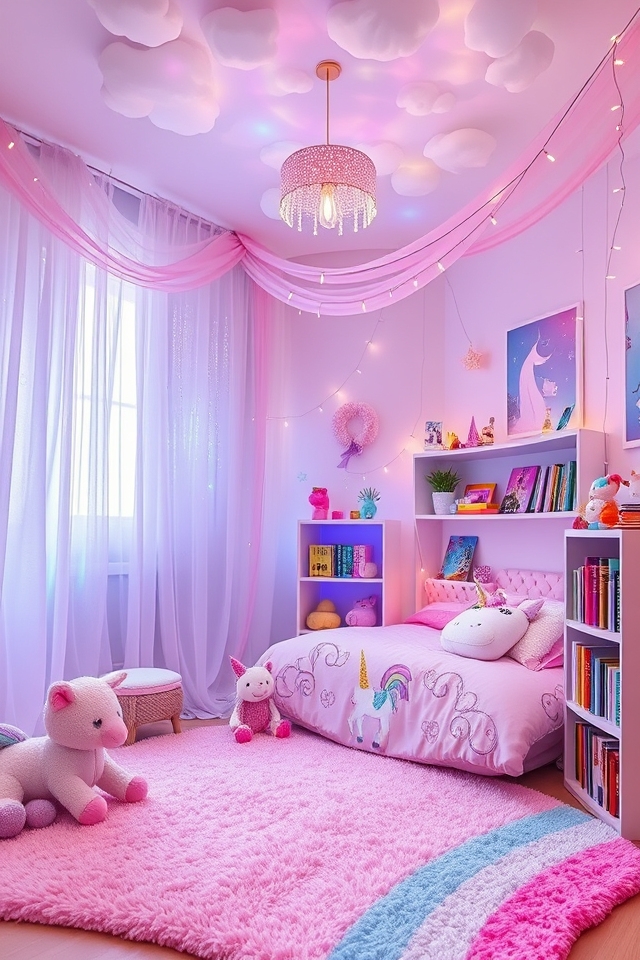 magical unicorn themed celebration decor