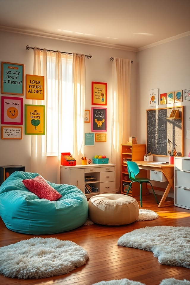 motivational wall design ideas