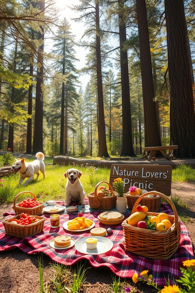 nature filled family picnic experience