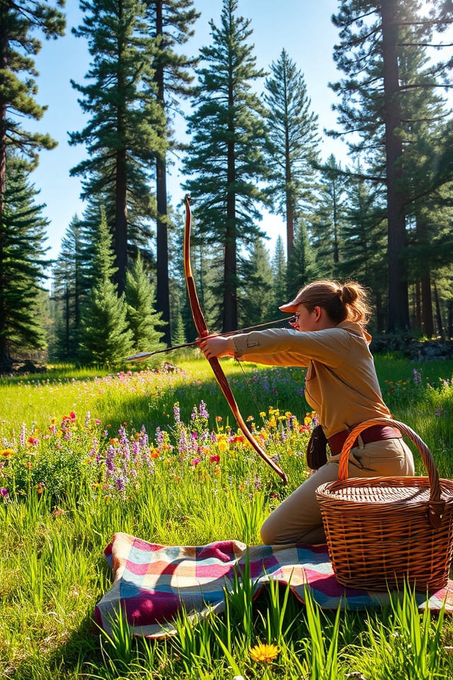 nature focused archery experience