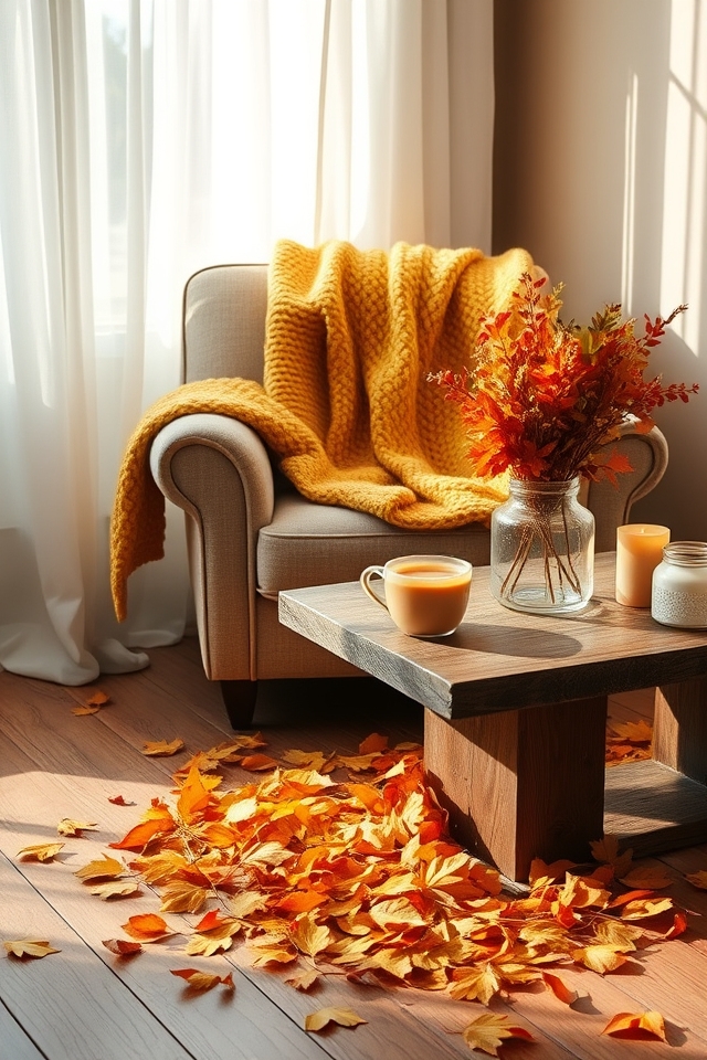 nature inspired cozy atmosphere