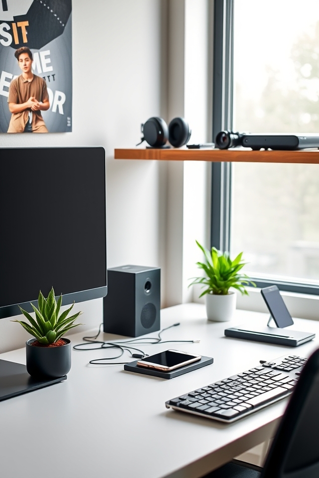 organized workspace enhances productivity