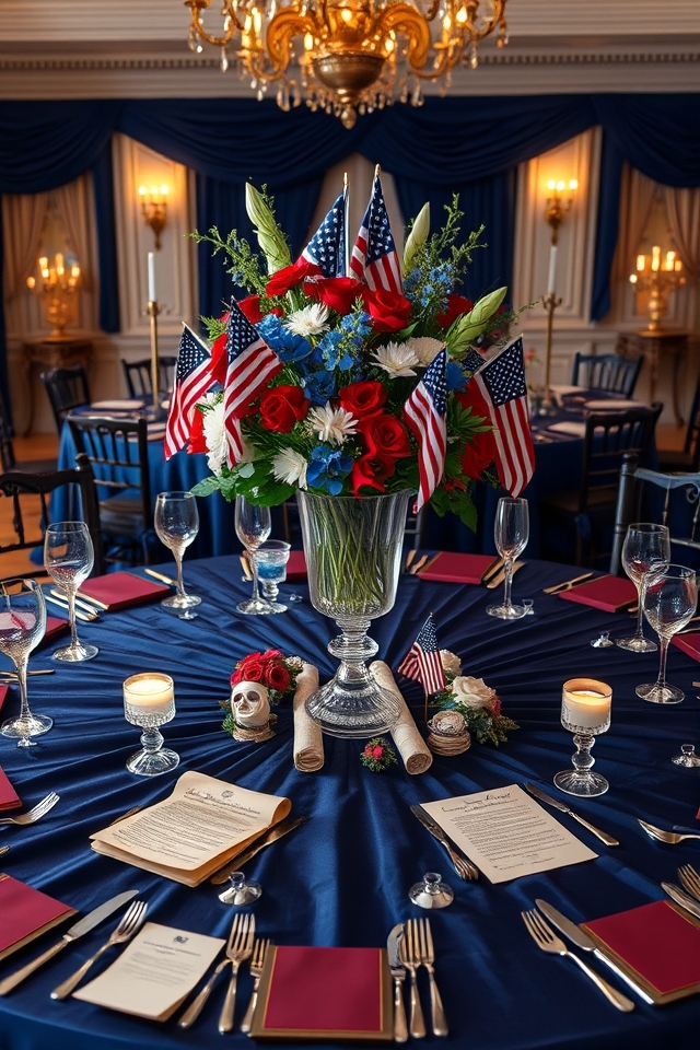 patriotic constitution day centerpieces
