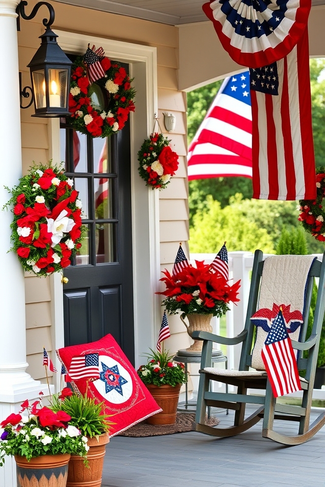 patriotic decor for celebrations