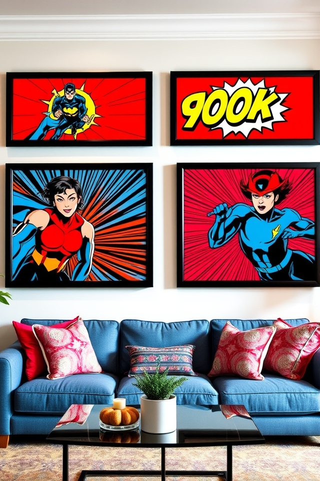 personalized comic book artwork