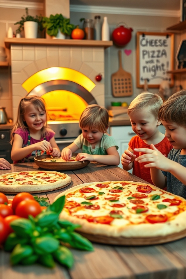 pizza night invitation ideas