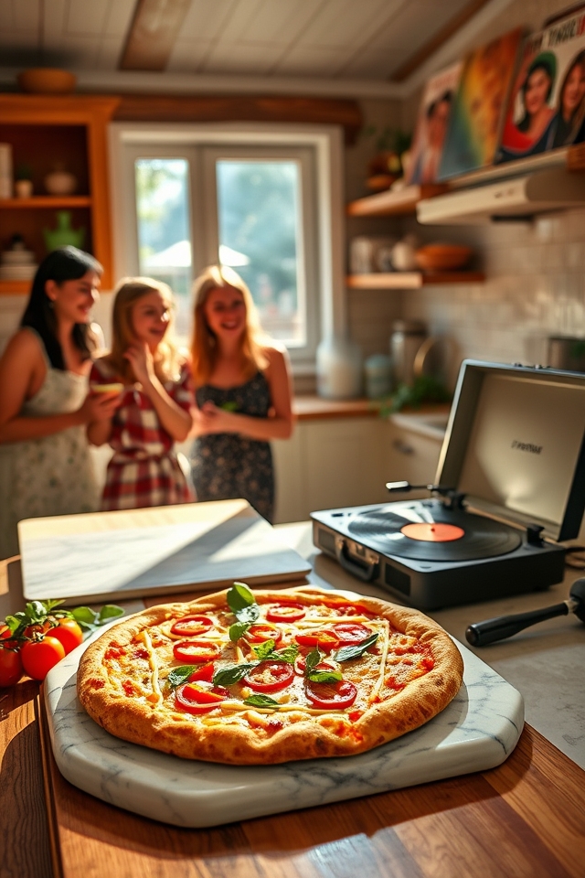 pizza themed fun music playlist