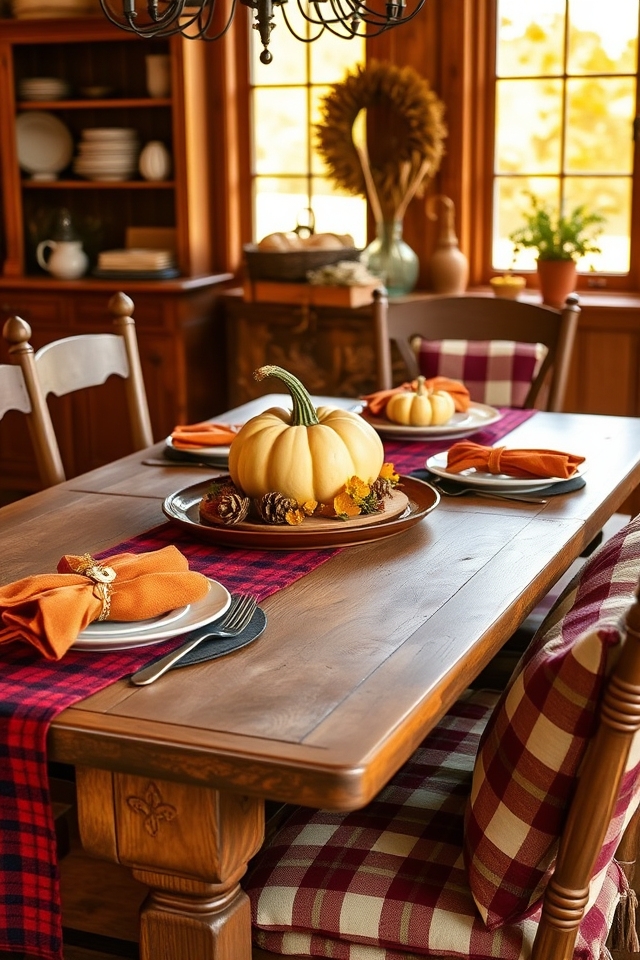 plaid patterns enhance warmth