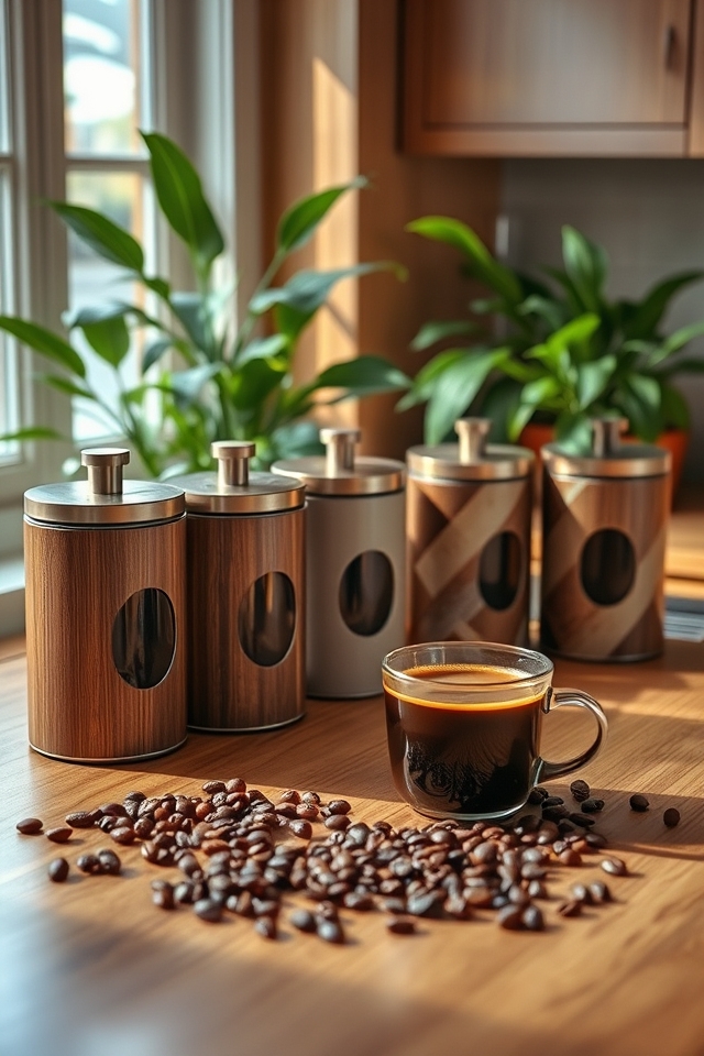 quality airtight coffee storage