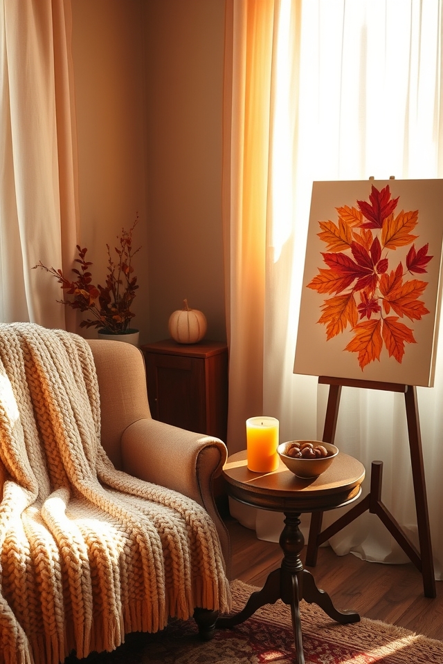 seasonal artwork for autumn