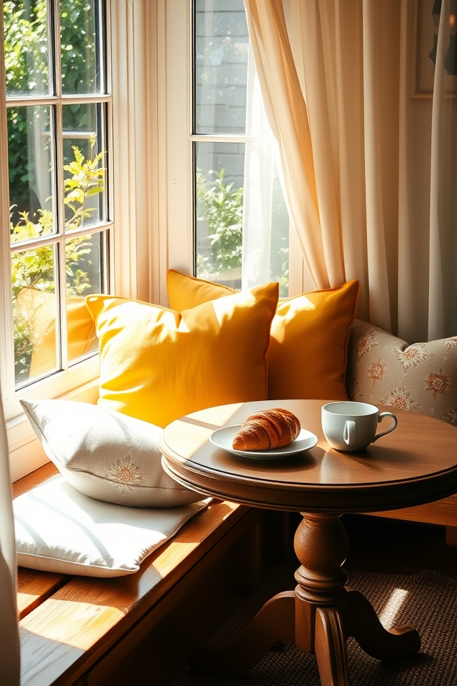 sunny breakfast nook essentials