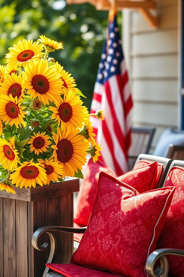 vibrant labor day colors