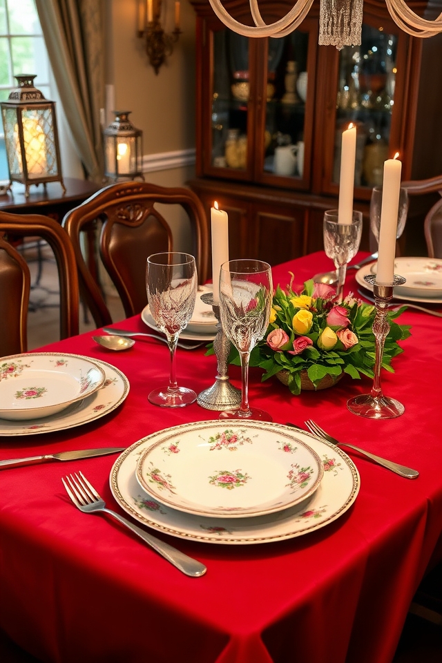vintage charm for dining