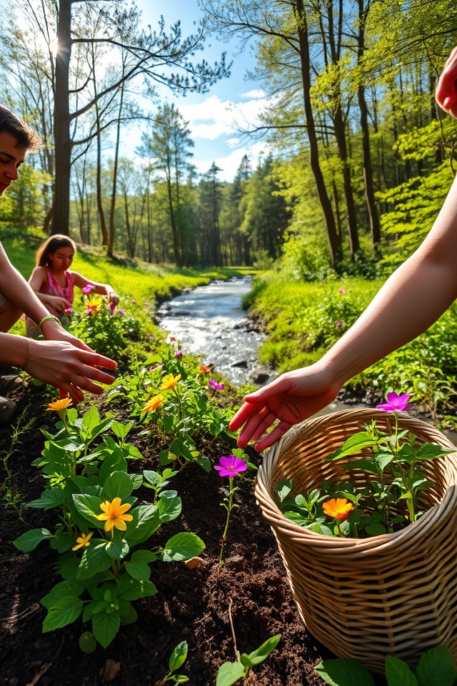 volunteer for ecosystem restoration
