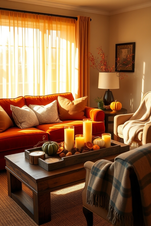 warm autumn aromas enhance