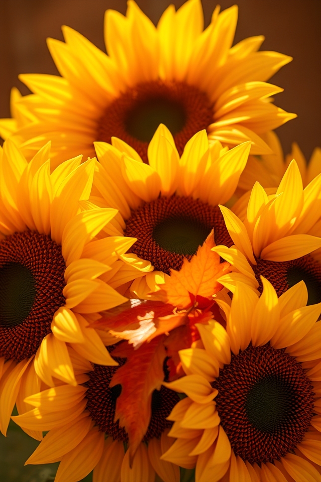 warm autumn color scheme