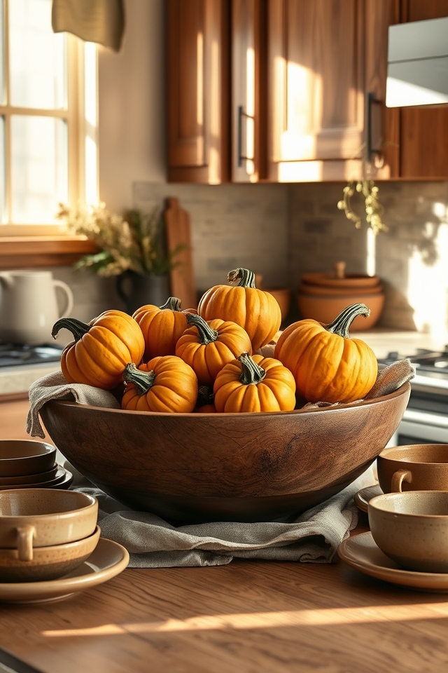 warm neutral rustic decor