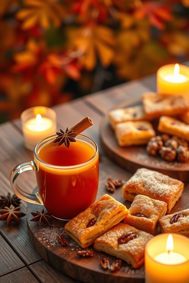 warm snacks for mulled cider