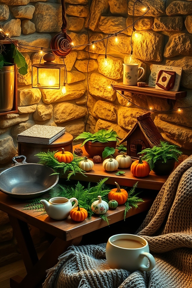 whimsical fairy lights ambiance